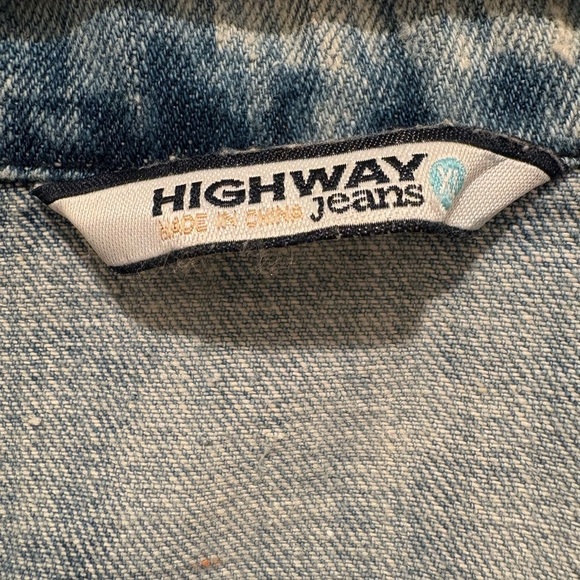 Highway Jeans Blue Denim Top - Picture 2 of 3